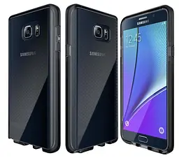 Протиударний захисний чохол Tech21 D3O® для Samsung Note 5 Smoke Black - мініатюра 4
