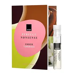 Листівка із пробним зразком парфумерна вода Avon Perfect Nonsense Choco Tuberose, 0,6мл - мініатюра 1