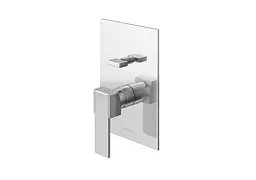 Душова система Kohlman Excelent 20 chrome + BOX прихованого монтажу QW210HQ20, Хром - мініатюра 3