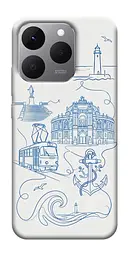 TPU чохол Demsky Southern pearl для Realme 15T