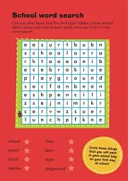 Topsy and Tim. Our School Day. Sticker Activity Book - мініатюра 5
