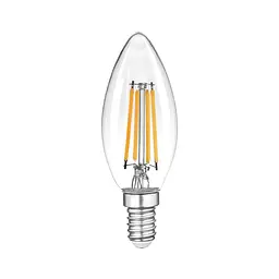 Лампа LED FILAMENT С37 9W E14 4000K VIOLUX ( 833054 )