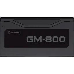 Блок живлення GameMax 800 Вт GM-800, Black, модульний, 80+ Bronze, Active PFC, 14 см Ultra Silent, 2xMolex / 6xSATA / 4x6+2-pin / 2x4+4-pin / 1x20+4-pin, OVP/UVP/SIP/OCP/OLP/OPP/SCP - мініатюра 4