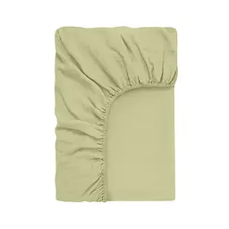 Комплект постільної білизни Cosas Olive CS1 Євро варена бавовна оливка (78WashedCotton_Olive_El180x30-Olive_200) - мініатюра 5