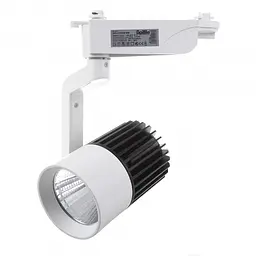 Світильник трековий поворотний LED 415/25W WW WH/BK COB Brille 32-275