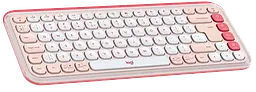 Клавіатура бездротова Logitech Pop Icon Keys Rose (920-013073) - мініатюра 2