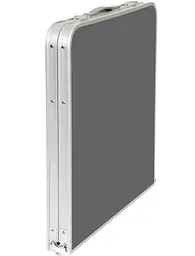 Стіл Bo-Camp Case Model 120x60 cm Grey (1404416) (DAS303278) - мініатюра 3