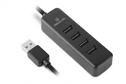 USB-хаб REAL-EL HQ-175 4 ports - мініатюра 2