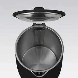Електрочайник дисковий із подвійним корпусом об'ємом 1.7 л Maestro MR-026-BLACK  1500-1800 Вт Чорний матовий - мініатюра 2