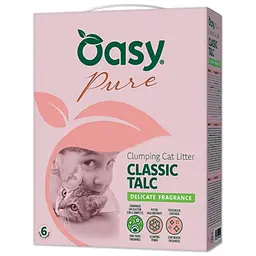 Наповнювач Oasy classic talc з ніжним аром тальку 10 л