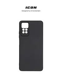 Чехол ArmorStandart ICON для Xiaomi Redmi Note 12 Pro 4G Camera cover Black (ARM69372) - мініатюра 3