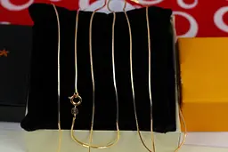 Ланцюг Xuping Jewelry джгут 60 см 1 мм золотистий