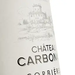 Вино Chateau Carbonac Chateau, червоне, сухе, 0,75 л - мініатюра 3