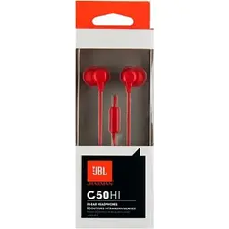Навушники JBL C50 HI Red (JBLC50HIRED) - мініатюра 5