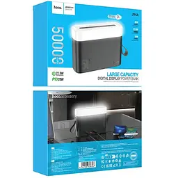 Power Bank Hoco J94A Masterful 22.5W fully compatible power bank(50000mAh) Black - мініатюра 5