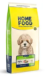 Сухий корм для цуценят малих порід Home Food 10 кг - ягнятина та рис ( ціна за 1 кг )