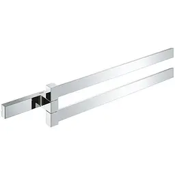 Тримач для рушника подвійний Grohe Selection Cube 40768000 Хром