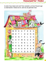 Spielerisch Deutsch lernen. Grundwortschatz-Ratsel fur das 1. Schuljahr - мініатюра 3