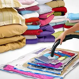 Вакуумні пакети Storage Pack комплект 10 шт, герметичні мішки для зберігання речей 70×100 см - мініатюра 3