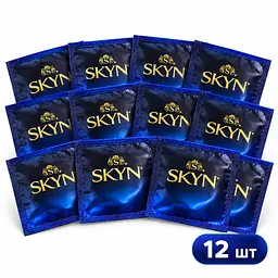 Презервативи Skyn Extra Lube безлатексні 12 шт — поліізопренові презервативи з додатковою змазкою поштучно