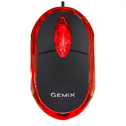 Мишка Gemix GM105 USB black (GM105Bk) - мініатюра 3