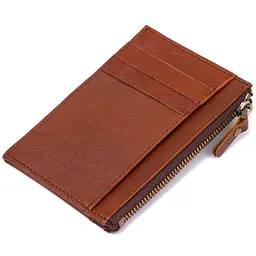 Візитниця зі шкіри Vintage 20695 коричнева
