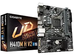 Материнська плата Gigabyte H410M H V2 LGA 1200 (H410M H V2)