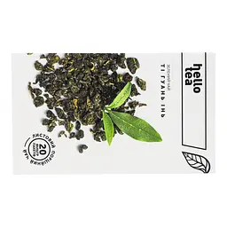Чай зелений Hello Tea Ті Гуань Інь 40 г (20 шт. х 2 г) (930235) - мініатюра 3