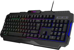 Мембранна ігрова клавіатура MSI FORGE GK-100 Black, 104 клавіші, USB-A, EN/UKR/RU, ColorLED - мініатюра 4