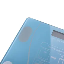 Фітнес-ваги з підтримкою Bluetooth із загартованого скла, блакитний Sokany SK-19019BL - мініатюра 4