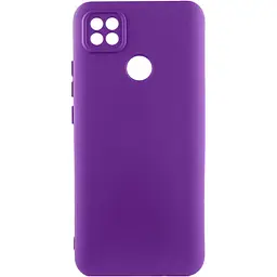 Чохол Silicone Cover Ummi Lakshmi Full Camera (AA) для Xiaomi Redmi 10A / 9C Фіолетовий / Purple