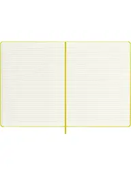 Записник Moleskine Silk великий, Лінійка Солом'яно-жовтий (QP090M6SILK) - мініатюра 4