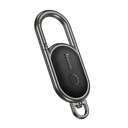 Пошуковий трекер брелок Hoco E91J Tiger smart anti-lost(keychain) чорний 6942007664172