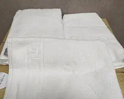 Набір махрових турецьких готельних рушників Cestepe Hotel 50х90 + 70x140 + 50x70 - мініатюра 3