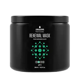 Маска Відновлення для пошкодженого волосся RENEWAL MASK for damaged hair ANAGANA 500 мл