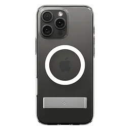 Протиударний чохол Spigen Slim Armor Essential S MagSafe Crystal Clear для iPhone 16 Pro (ACS08165) - мініатюра 2