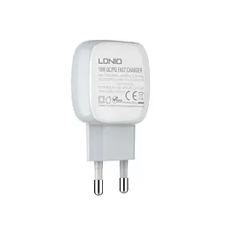 Комплект блок і кабель LDNIO Type-C to Lightning Cable A2313C 1USB і 1Type-C білий - мініатюра 2
