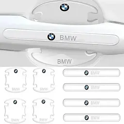 Комплект захисних плівок Нано під ручки авто (відбійник на дверях) BMW 8 шт - мініатюра 8