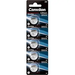 Батарейка Camelion CR 1616 Lithium x 5 (CR1616-BP5)