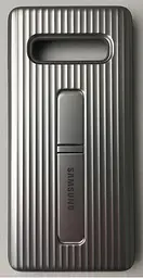 Чохол протиударний із підставкою Official Protective Rugged Standing Cover G973 EF-RG973CSEGRU для Samsung Galaxy S10 Silver - мініатюра 5