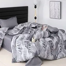 Постільна білизна євро з фланелі Mallory Home Print 3 21952 200х230 см