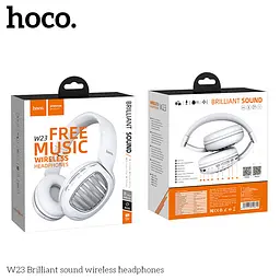 Навушники Hoco Bluetooth Brilliant Sound W23 MicroSD/AUX support - мініатюра 2