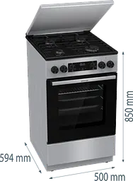 Комбінована плита Gorenje GK5C43SH (FM513D-HPD4B) (7083199) - мініатюра 8