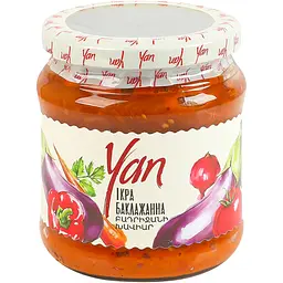 Ікра баклажанна Yan 470 г - мініатюра 2