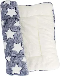 Плед для тварин Soft Pet Bed Cushion 70х90 см Blue W Star - мініатюра 4