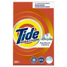 Пральний порошок Tide Аква-Пудра Альпійська свіжість 300 г - мініатюра 2