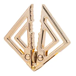 Затискачі для сосків з легкою підвіскою LOCKINK Adjustable Nipple Clamps with Light Pendant - Golden LOCKINK SX0848 99872 - мініатюра 7