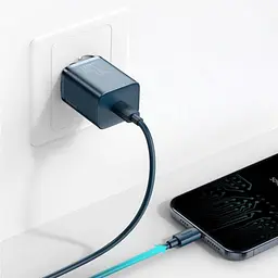 МЗП Baseus Super Si Quick Charger 1C 20W EU Синий - миниатюра 3