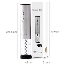 Електроштопор Xiaomi Circle Joy Electric Wine Bottle Opener (CJ-EKPQ01) Silver - мініатюра 2