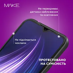 Захисне скло MAKE Xiaomi Redmi Note 15 Pro 5G - мініатюра 4